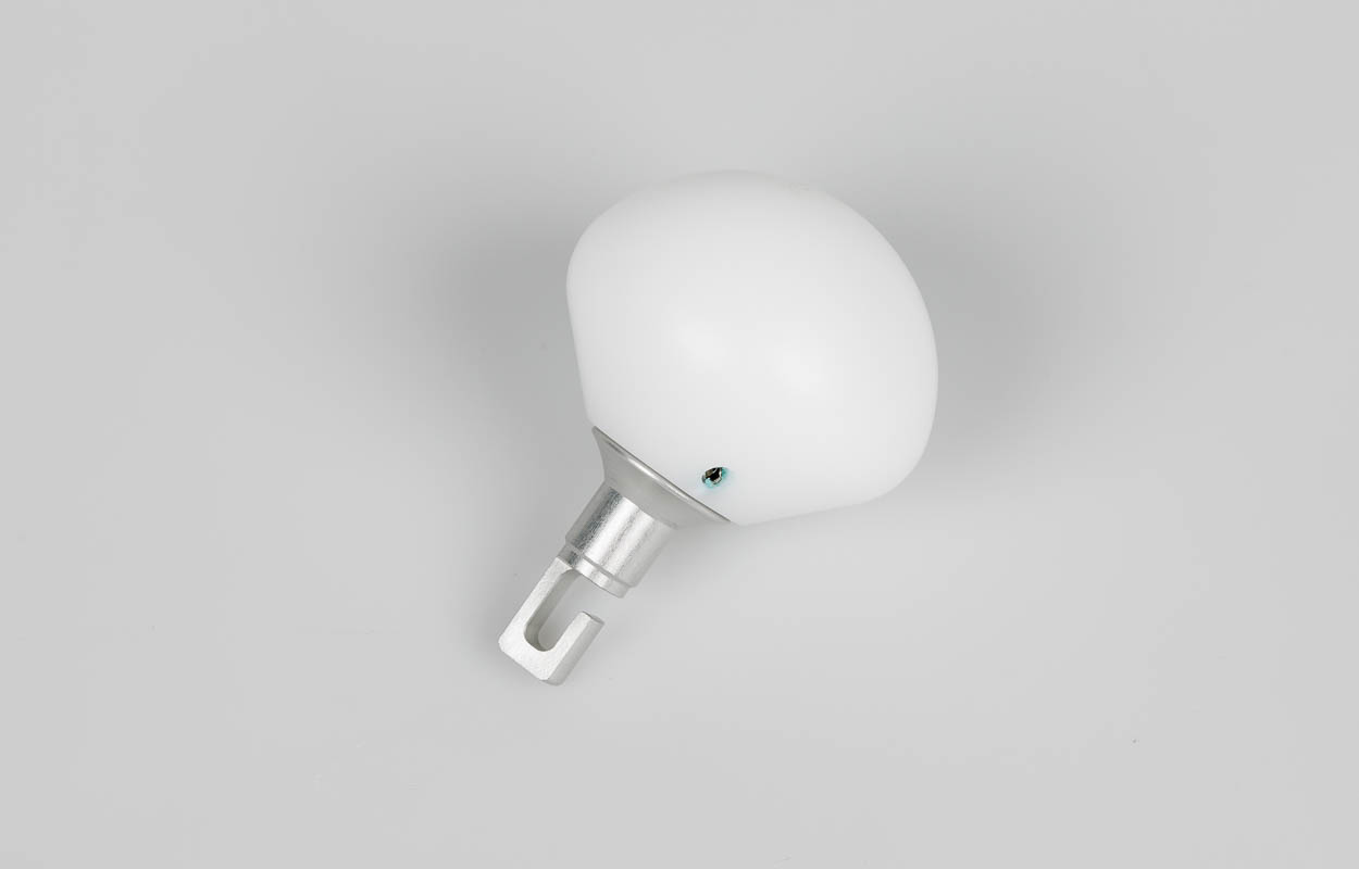 Pointe en plastique Comde 45 mm Poire, pivotante, crochet Pointe en plastique Comde 45 mm Poire, pivotante, crochet