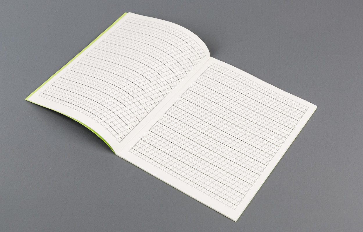 Heft A5 / 6mm Raute, hoch Heft A5 / 6mm Raute, hoch