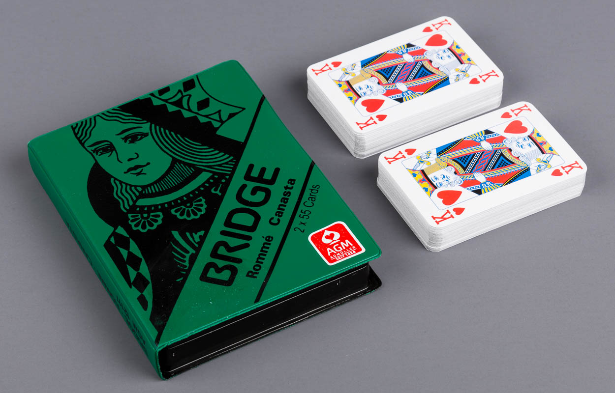 Cartes de Rommé contrasté Cartes de Rommé contrasté