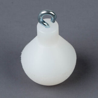 Kunststoffspitze Svarovsky 25 mm Halbmond,tippbar, Metallhaken Kunststoffspitze Svarovsky 25 mm Halbmond,tippbar, Metallhaken