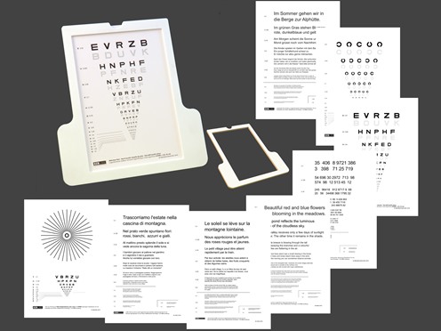 Tests de vision de près